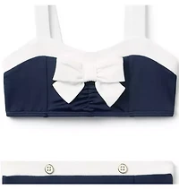 Recycled Retro Bow 2-Piece Swimsuit