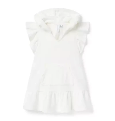 Hooded Terry Swim Cover-Up