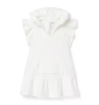 Hooded Terry Swim Cover-Up