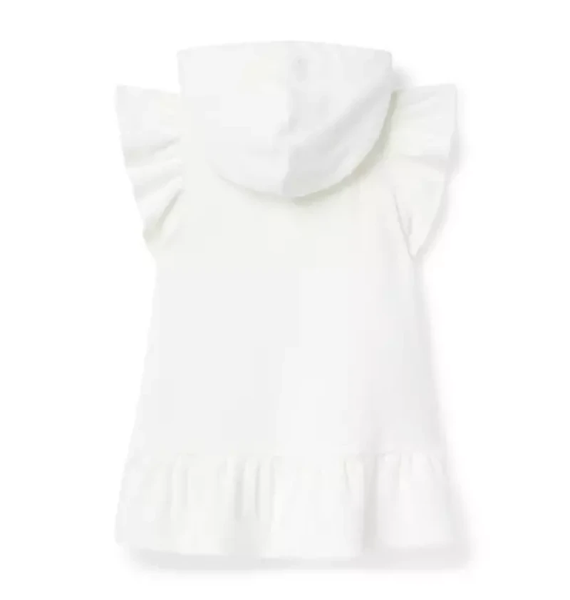 Hooded Terry Swim Cover-Up