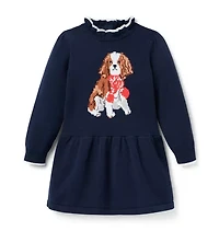Gray Malin x Janie and Jack Dog Sweater Dress