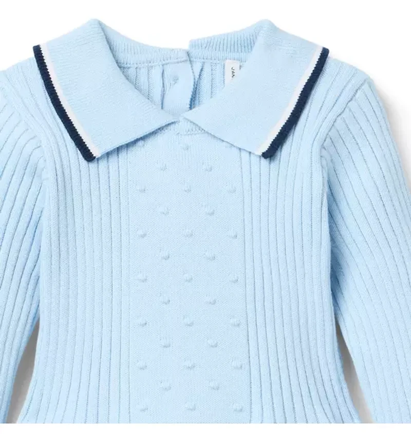 Gray Malin x Janie and Jack Textured Sweater Dress