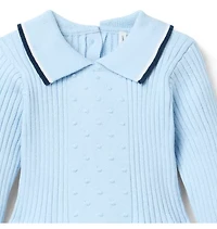 Gray Malin x Janie and Jack Textured Sweater Dress