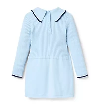 Gray Malin x Janie and Jack Textured Sweater Dress