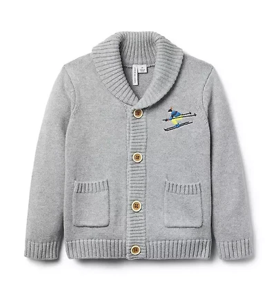 Gray Malin x Janie and Jack Ski Cardigan