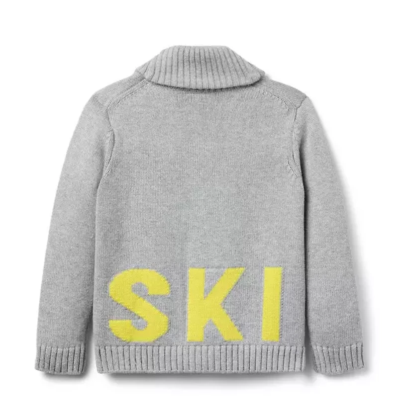 Gray Malin x Janie and Jack Ski Cardigan