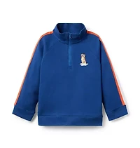 Gray Malin x Janie and Jack Dog Half Zip Sweatshirt