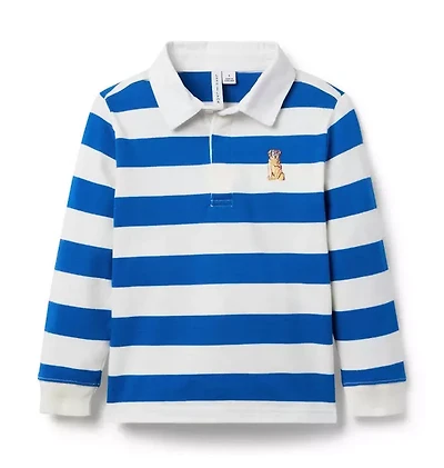 Gray Malin x Janie and Jack Dog Rugby Shirt
