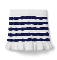 Striped Sweater Skirt