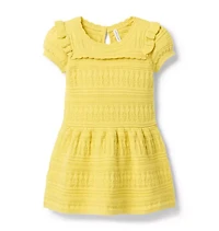 Textured Knit Sweater Dress