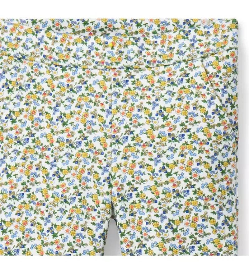 Ditsy Floral Ponte Pant