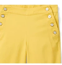 The Twill Wide Leg Sailor Pant