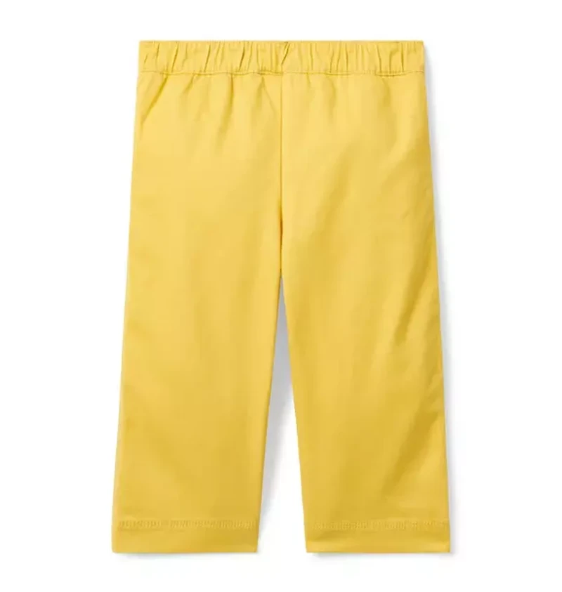 The Twill Wide Leg Sailor Pant