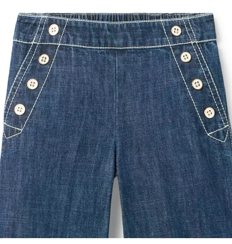 The Wide Leg Sailor Pant