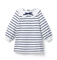 Striped Collared Dress