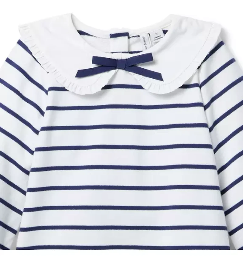 Striped Collared Dress