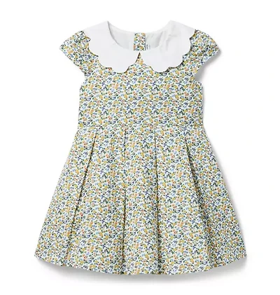 Ditsy Floral Collared Dress
