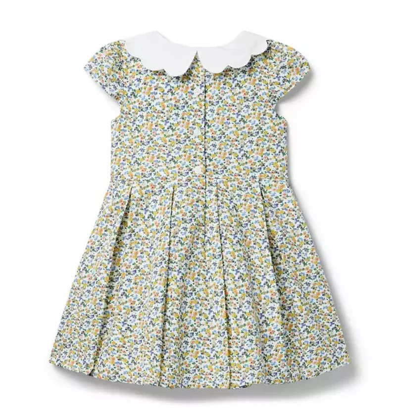 Ditsy Floral Collared Dress