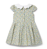Ditsy Floral Collared Dress