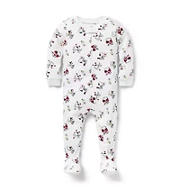 Baby Good Night Footed Pajama Peanuts™ Valentine