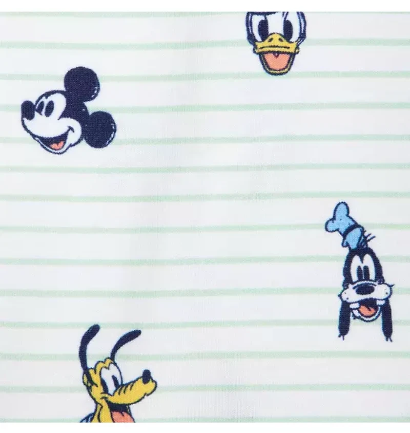 Baby Good Night Footed Pajama Disney Friends Stripe