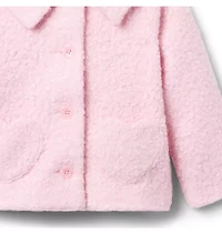 Heart Pocket Sherpa Coat