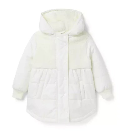 The Sherpa Puffer Coat