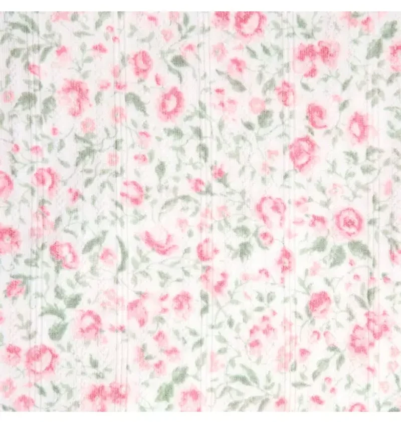 Baby Floral Pointelle Wrap Matching Set