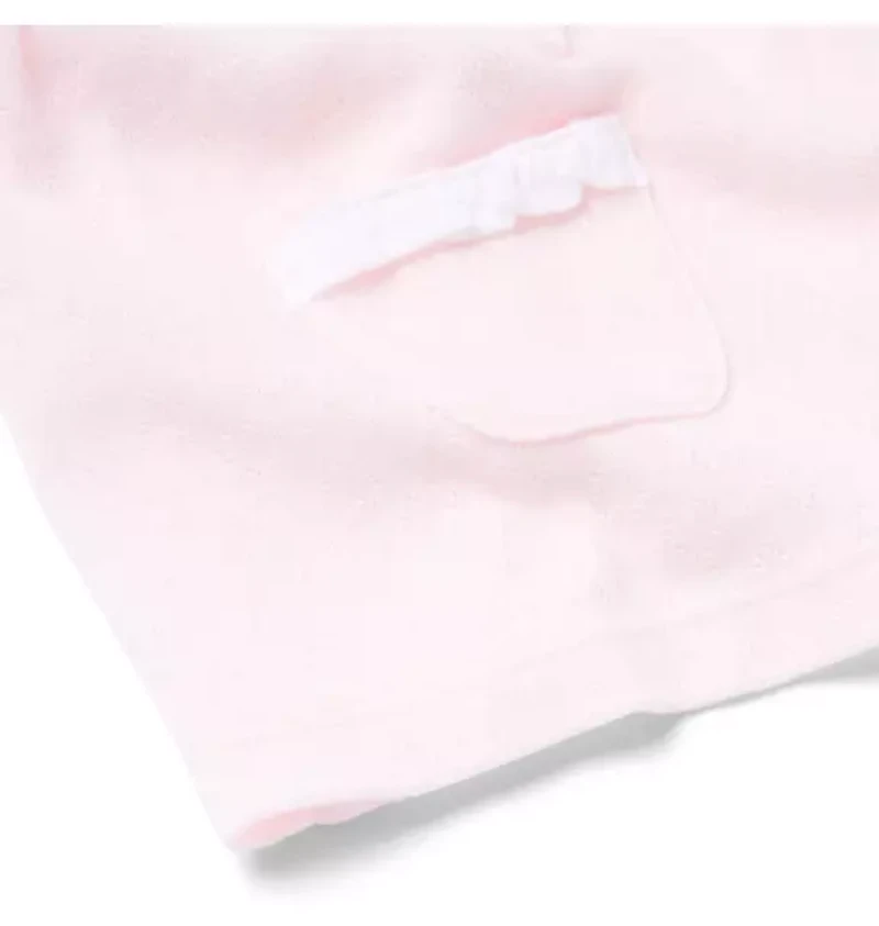 Baby Heart Pointelle Matching Set