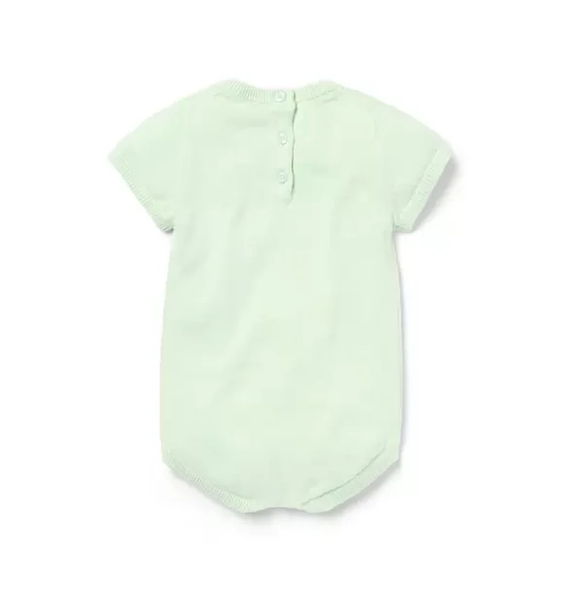 Baby Farm Animal Knit Romper