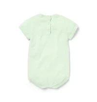 Baby Farm Animal Knit Romper