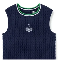 PEANUTS™ Woodstock Cable Knit Baby Romper