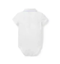 Baby Bunny Pique Polo Bodysuit