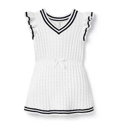 Cable Knit Sweater Dress