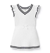 Cable Knit Sweater Dress