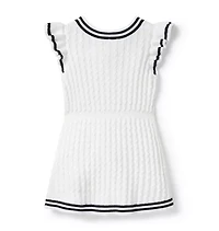 Cable Knit Sweater Dress