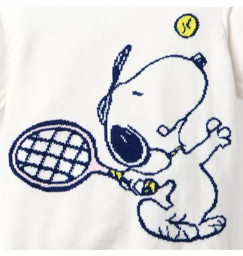 PEANUTS™ Snoopy Tennis Sweater Top