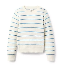 Textured Striped Sweater