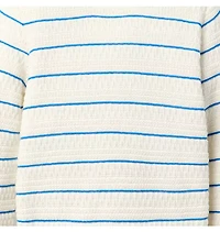 Textured Striped Sweater