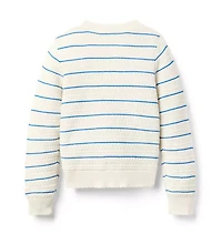 Textured Striped Sweater