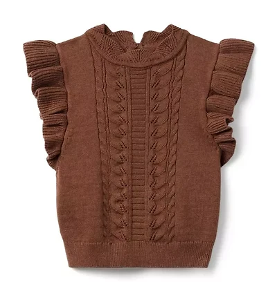 Cable Knit Sweater Top