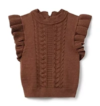 Cable Knit Sweater Top