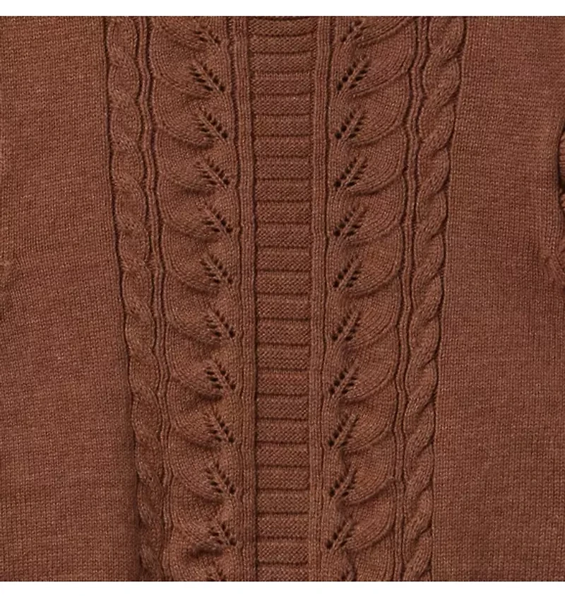 Cable Knit Sweater Top