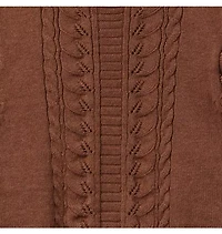 Cable Knit Sweater Top