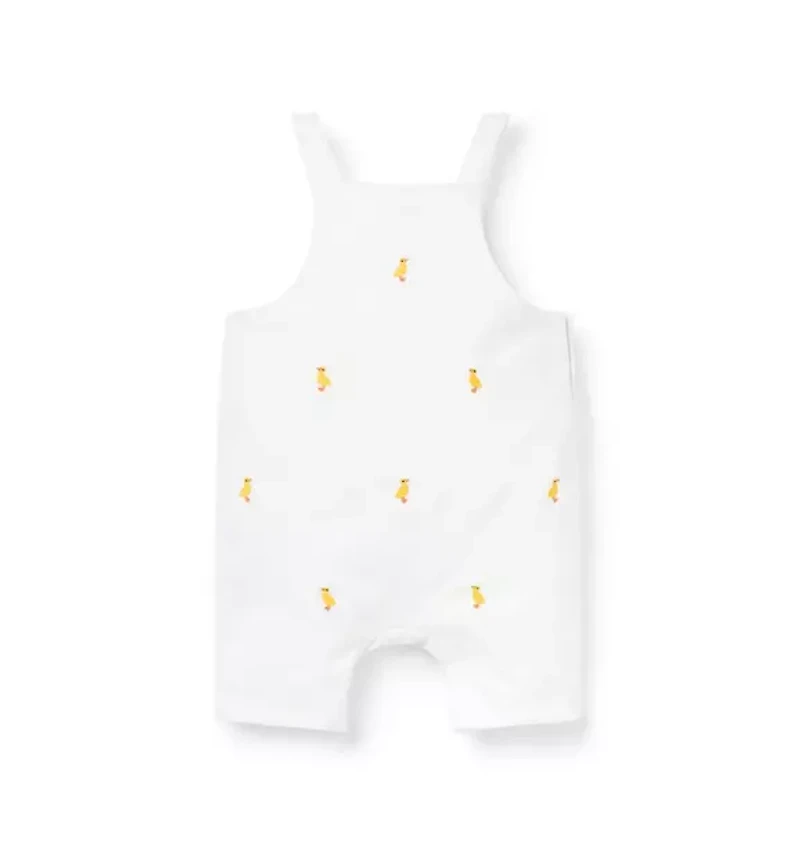 Baby Embroidered Duck Overall