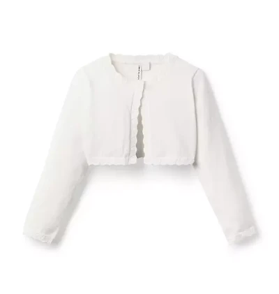 Crochet Trim Cardigan