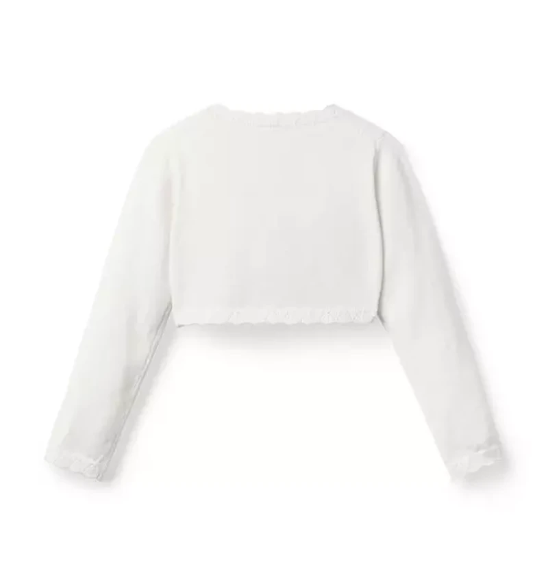 Crochet Trim Cardigan