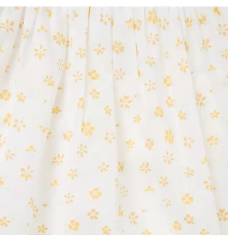 Baby Floral Pintuck Dress