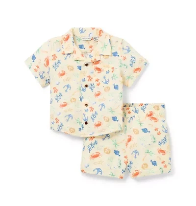 The Cabana Matching Baby Set
