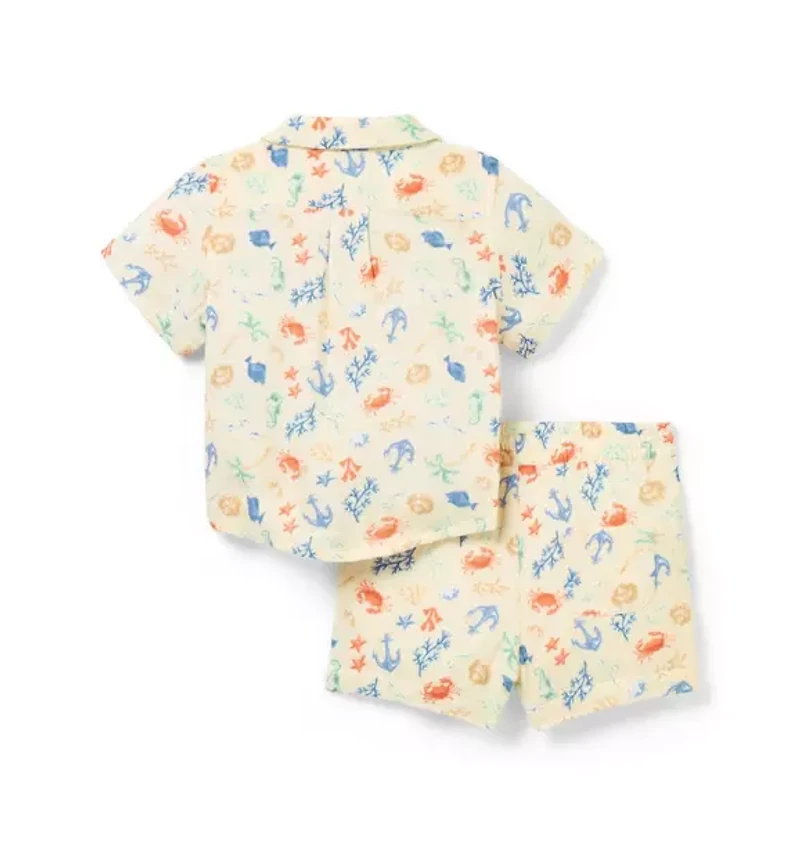 The Cabana Matching Baby Set